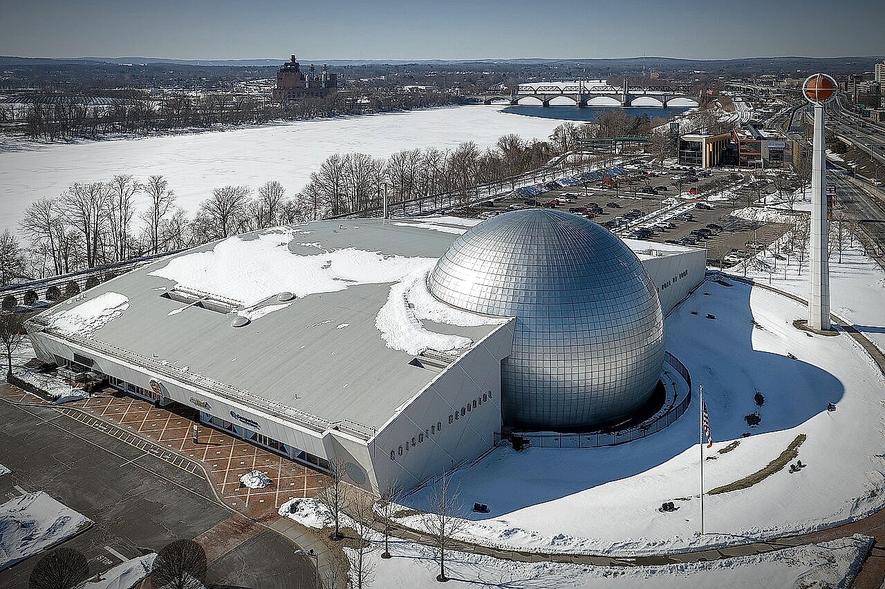 Exterior of the Naismith Memorial Basketball Hall of Fame