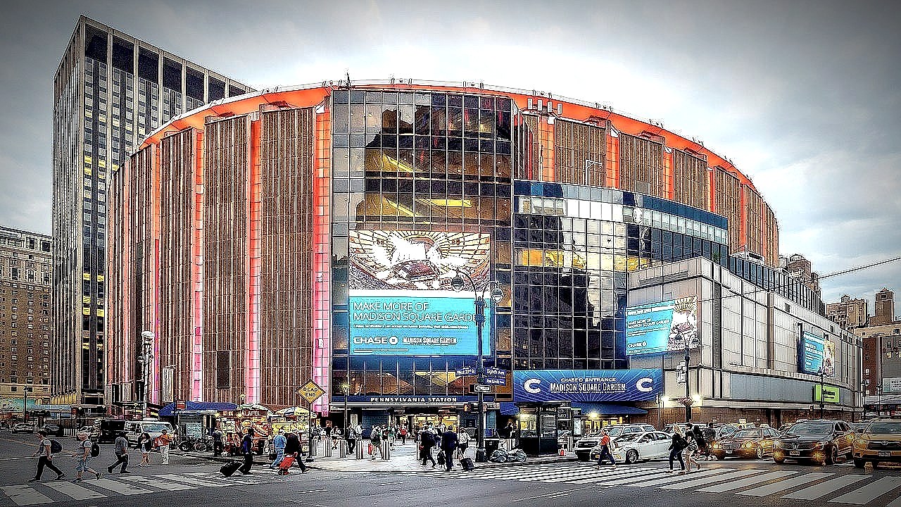 The New York Knicks celebrate during their 2026 championship run