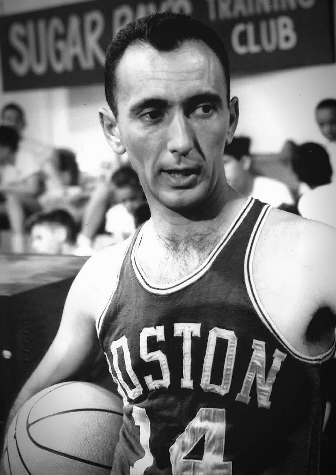 Editorial tile: Bob Cousy