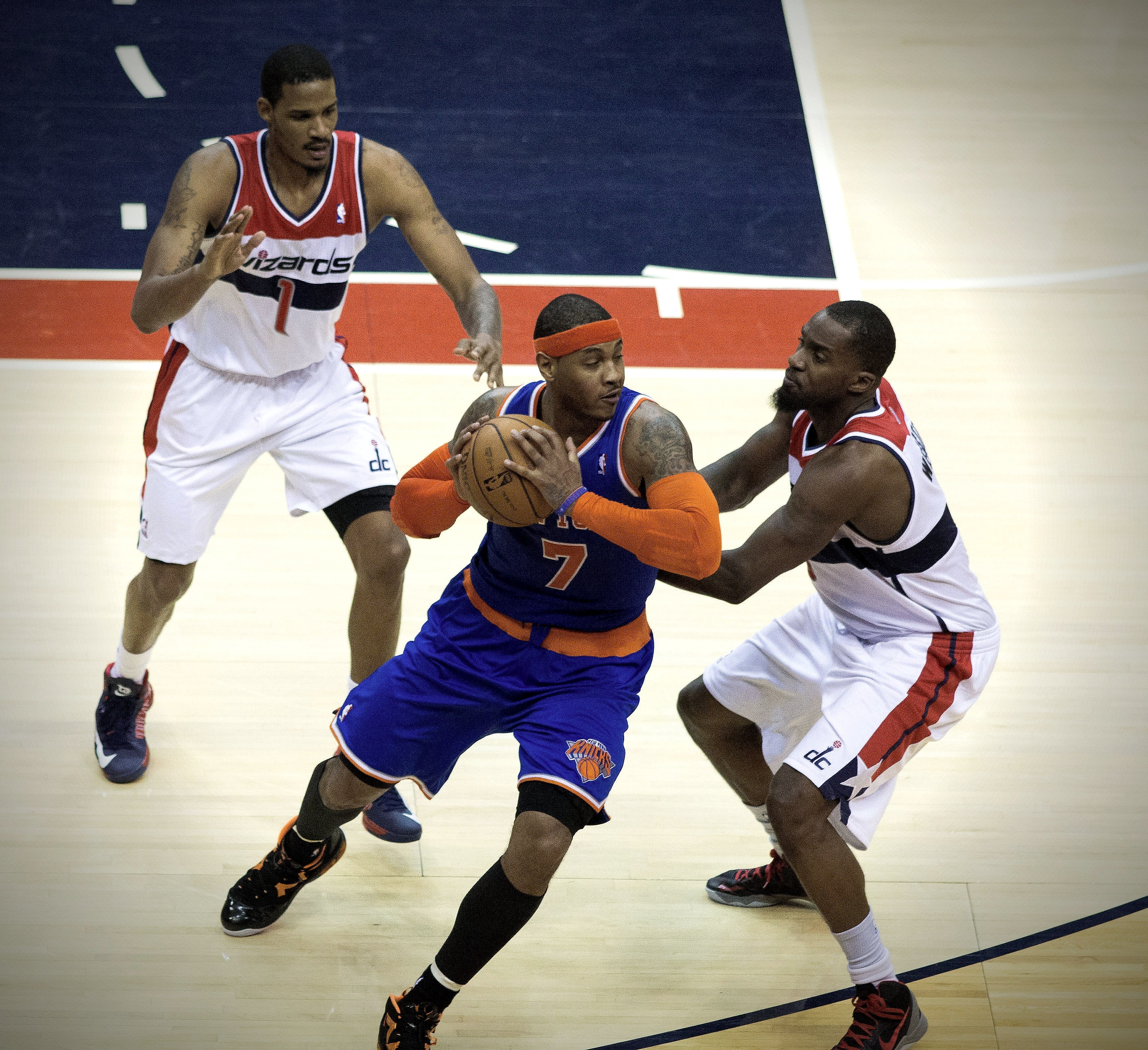 Editorial tile: Carmelo Anthony