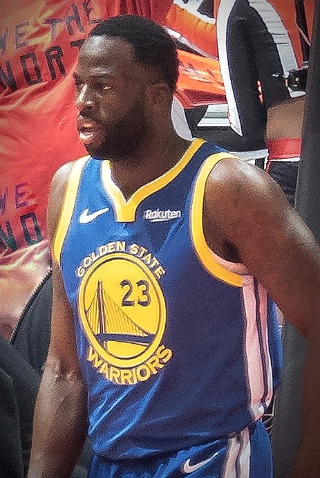 Draymond Green in a Golden State Warriors uniform, 2019
