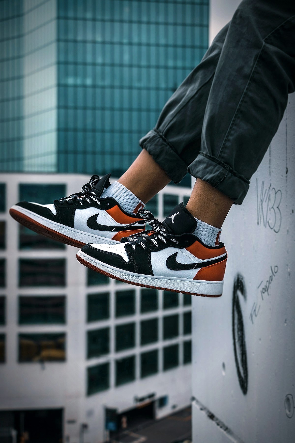 A collection of basketball sneakers