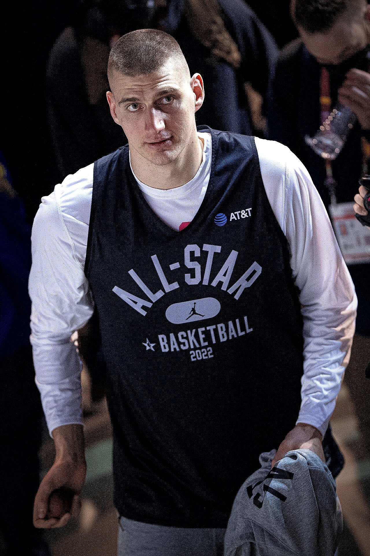 Editorial tile: NBA MVP race: SGA, Wemby, Jokić, Luka, Jaylen Brown