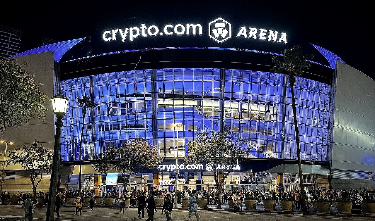 Crypto.com Arena in downtown Los Angeles