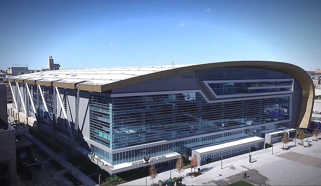 Fiserv Forum in Milwaukee
